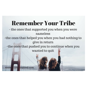 remember your tribe